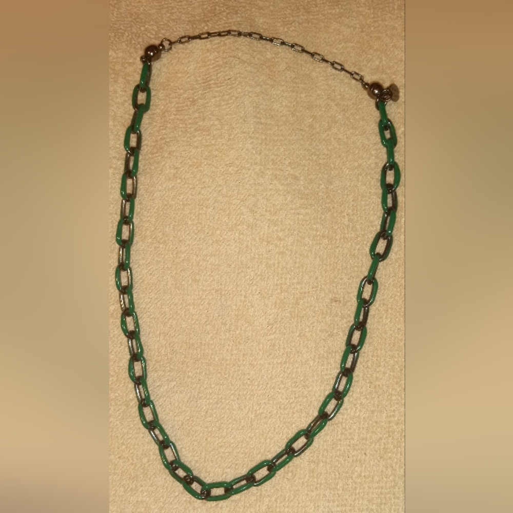 Bar by Alexa Rea Paris necklace in gunmetal